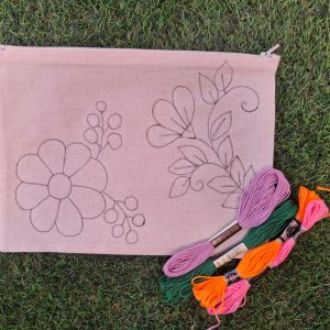 estuchee7 KIT Estuche para Bordar Flor