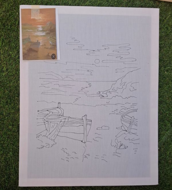 Cuadro con diseño Lanigrafia