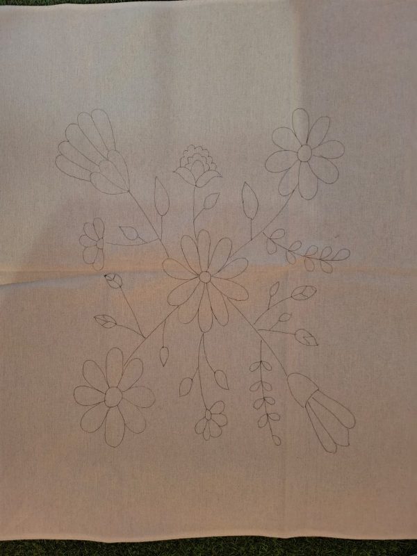 Pieceras para Bordar Flores